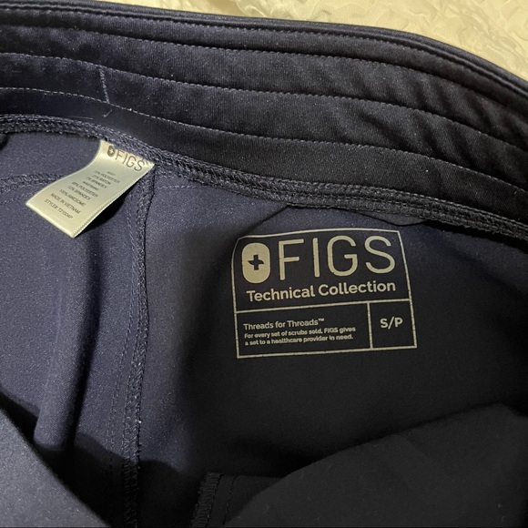 FIGS Kade cargo scrub pant S NAVY BLUE REGULAR - Picture 8 of 9
